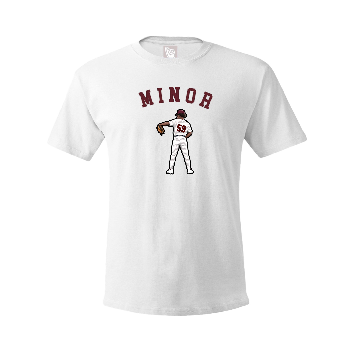 Youth Tee — Shirsey Arch in White