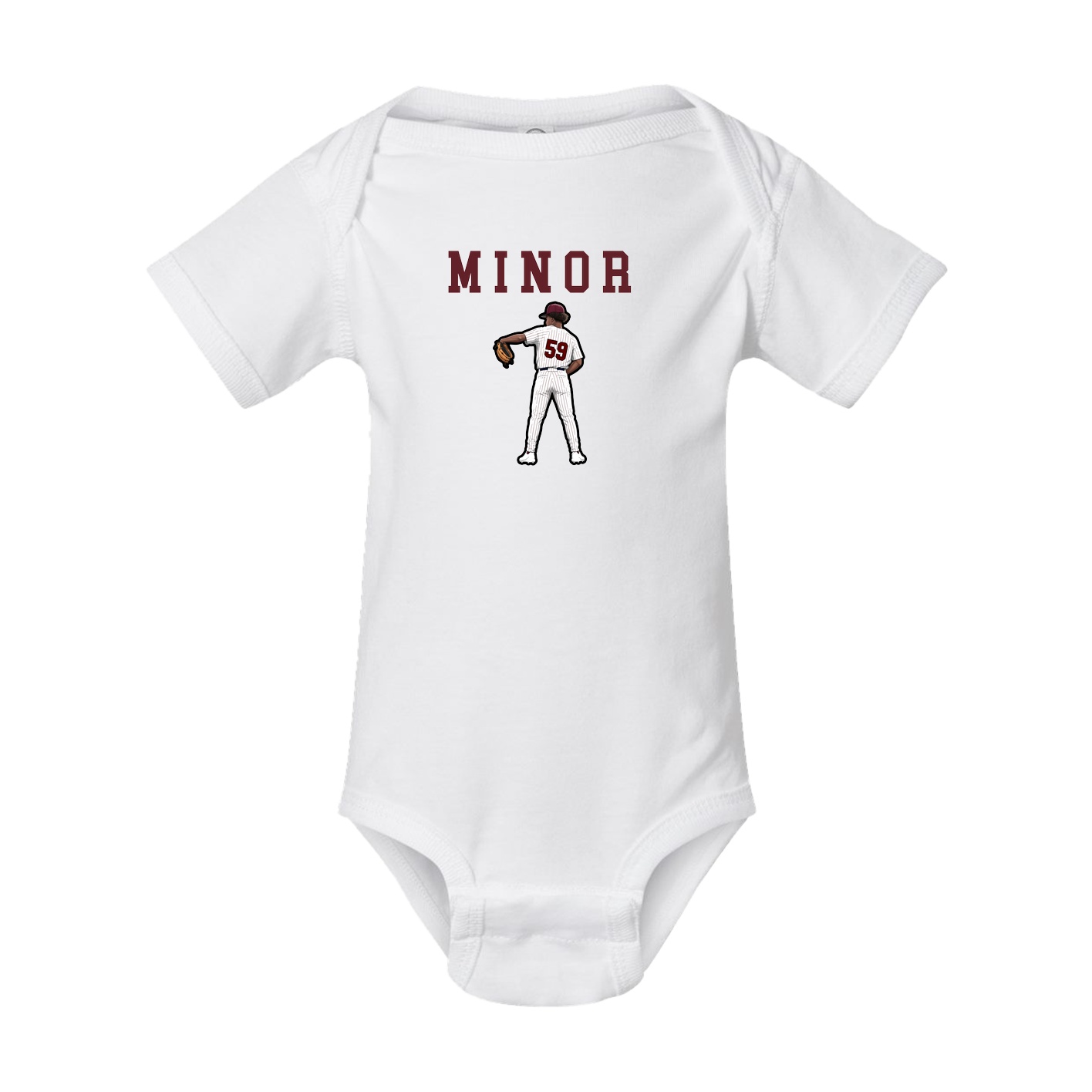 Baby Onesie — Shirsey in White