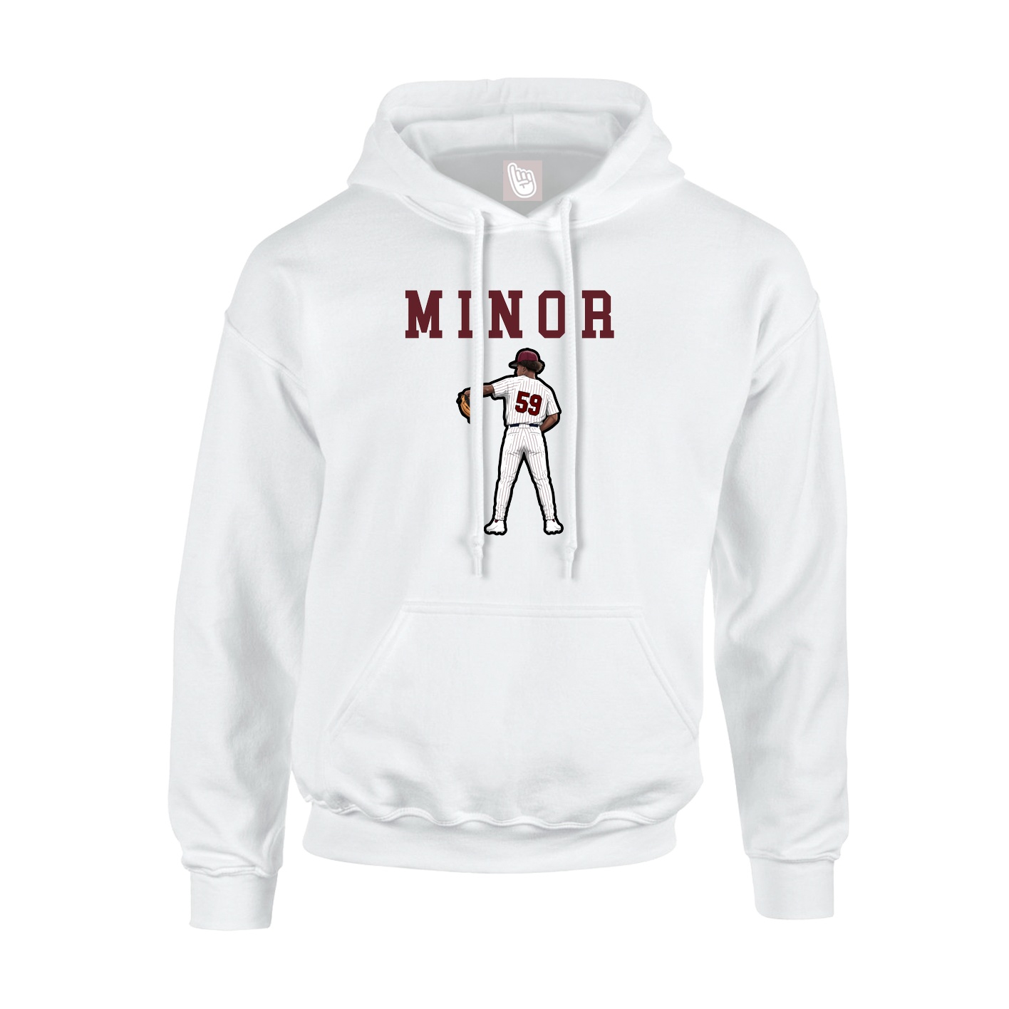 Youth Hoodie — Shirsey in White