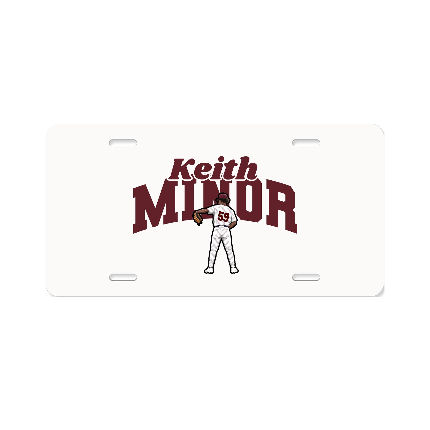 License Plate — Signature Arch in Classic