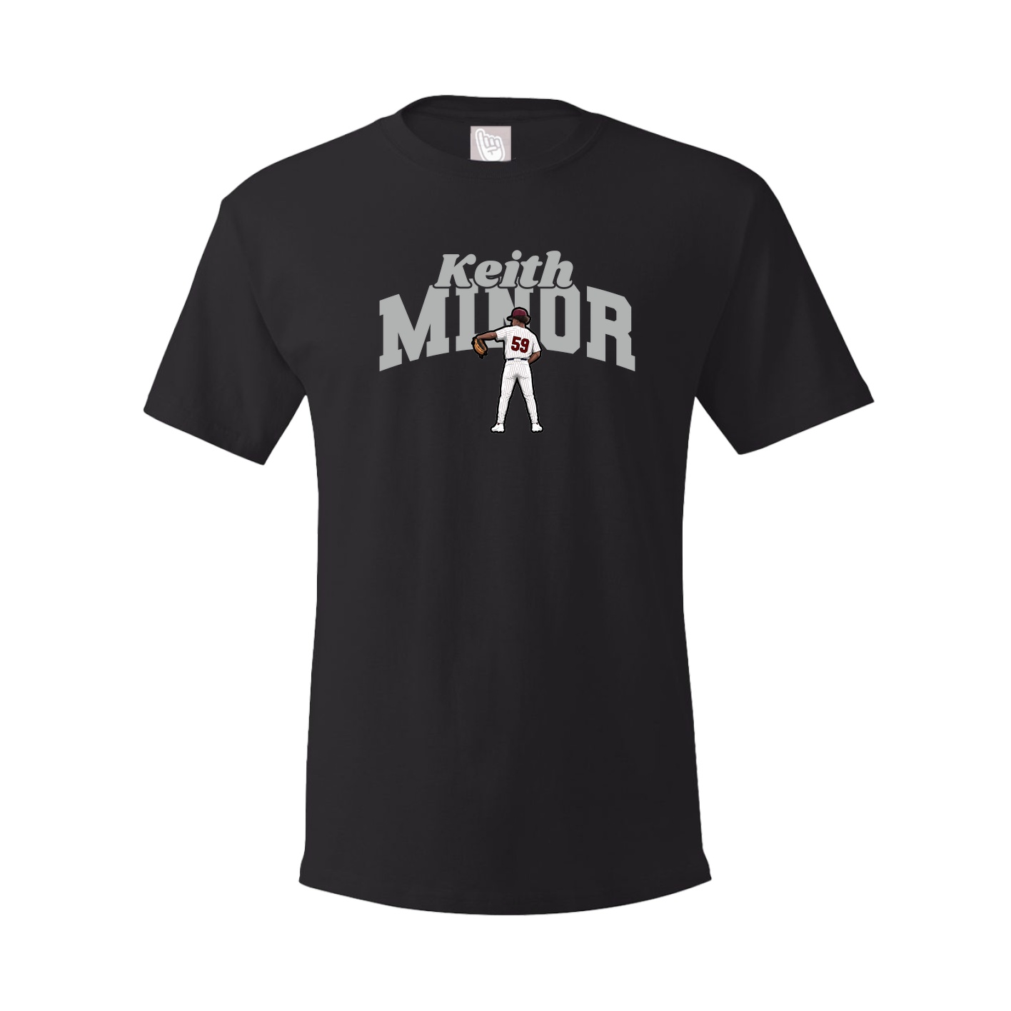 Youth Tee — Signature Arch in Black