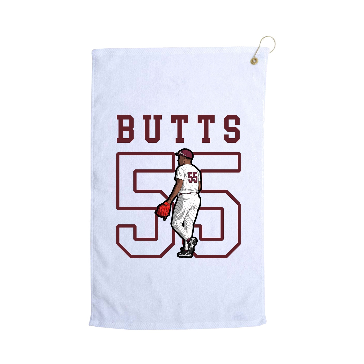 Golf Towel — Shirsey in White