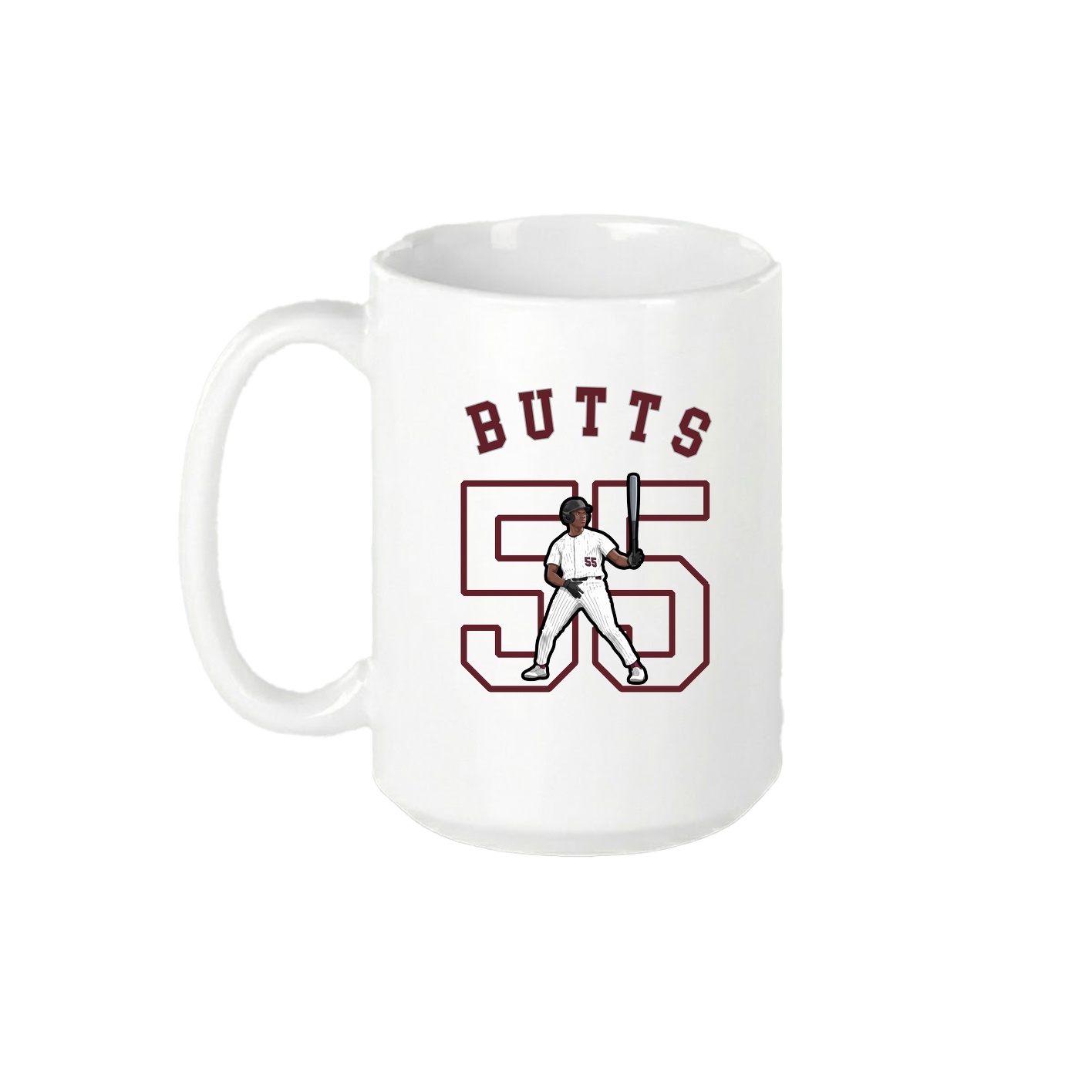 15oz Coffee Mug — Shirsey Arch in White