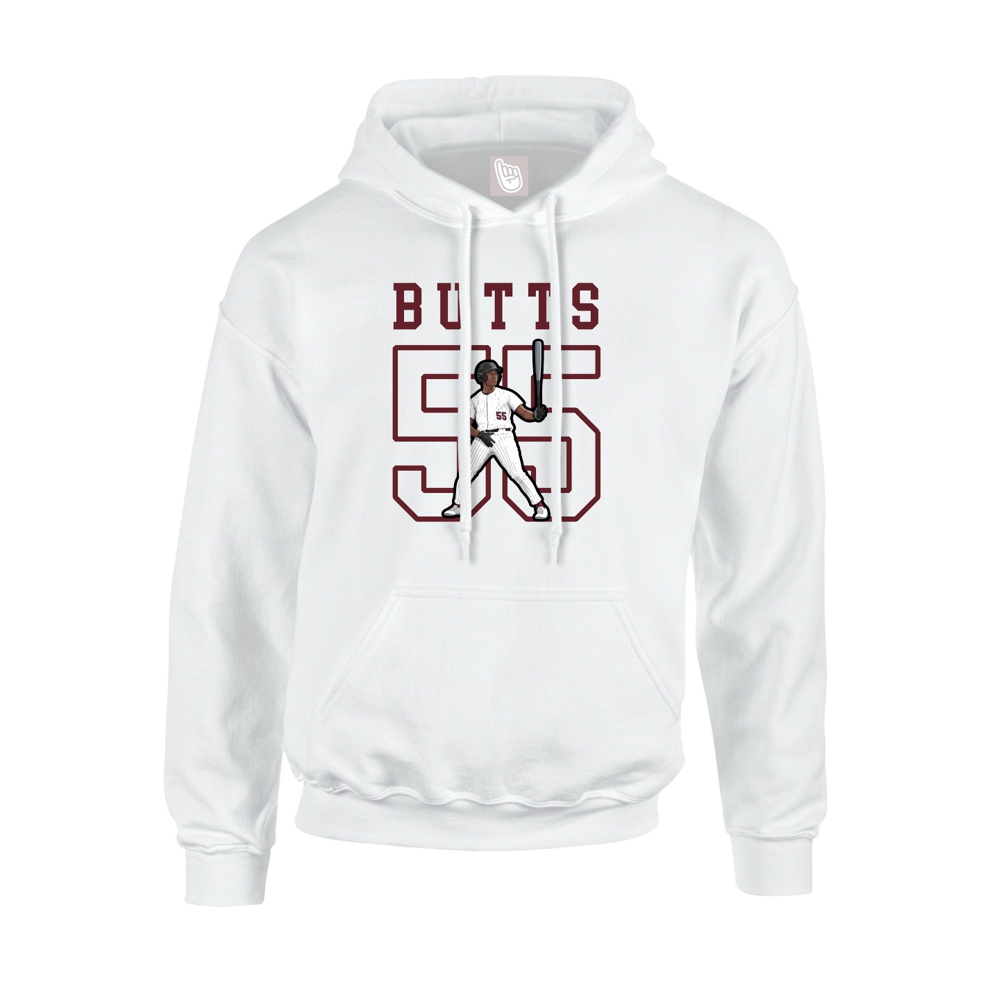 Youth Hoodie — Shirsey in White