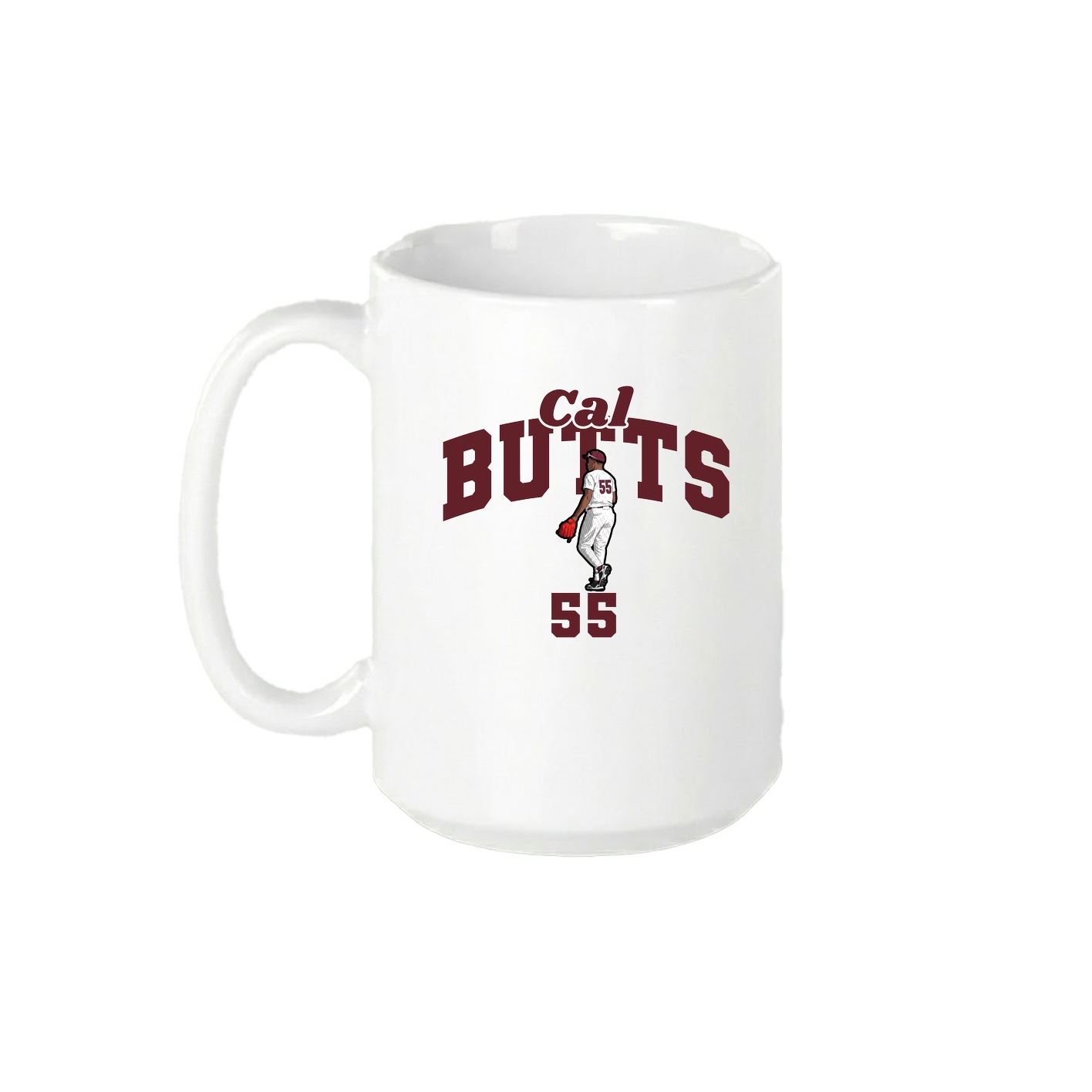 15oz Coffee Mug — Signature Arch in White