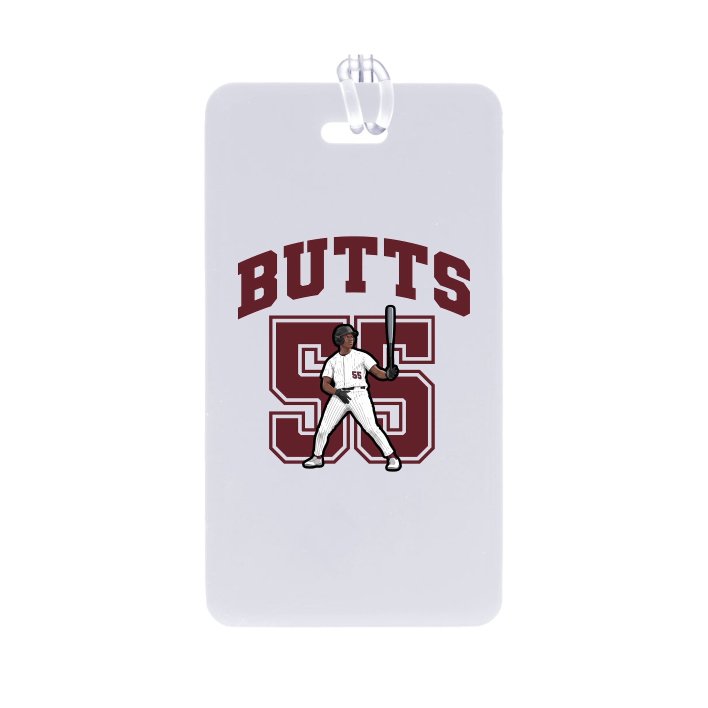 Bag Tag — Number in Classic