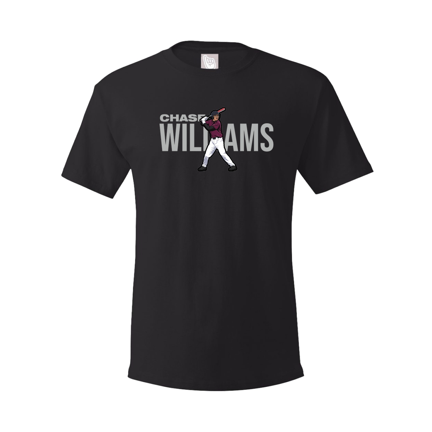 Tee — Player Name in Black