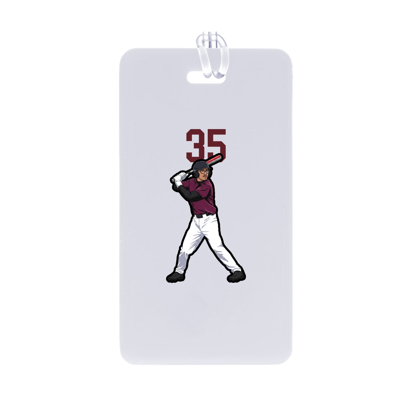 Bag Tag — Number Top in Classic