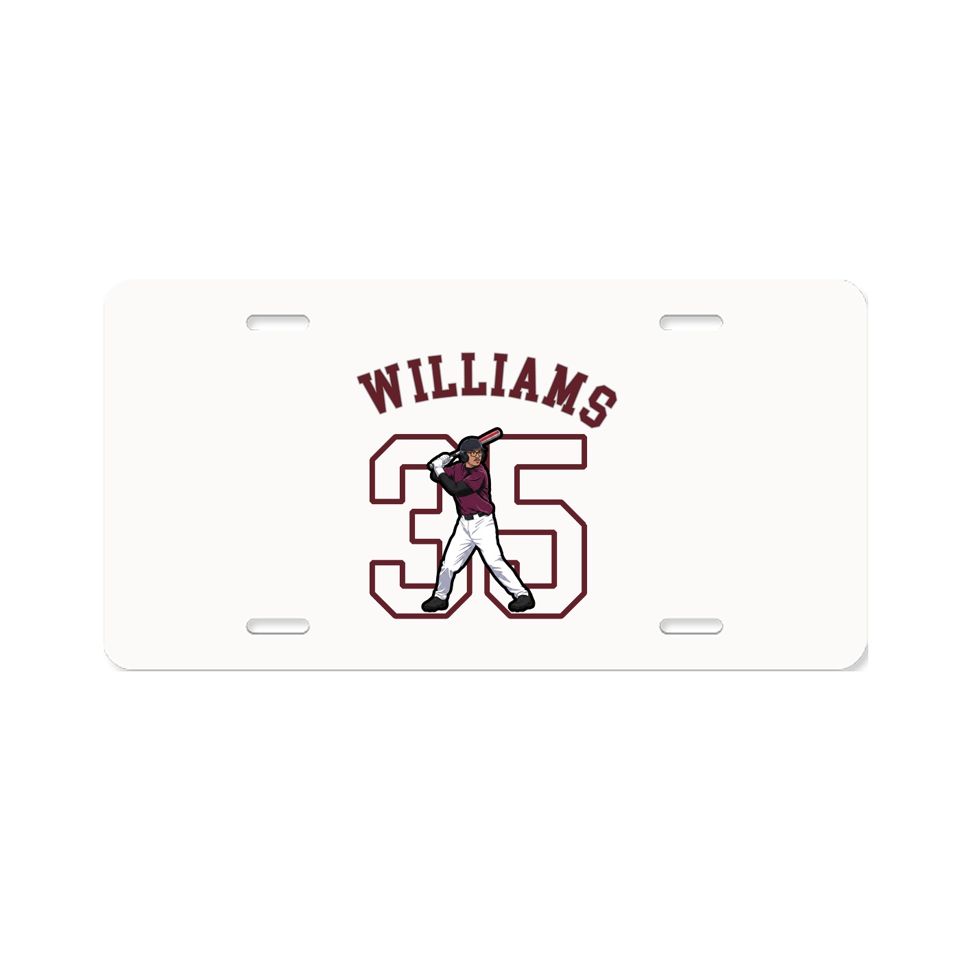 License Plate — Shirsey Arch in Classic