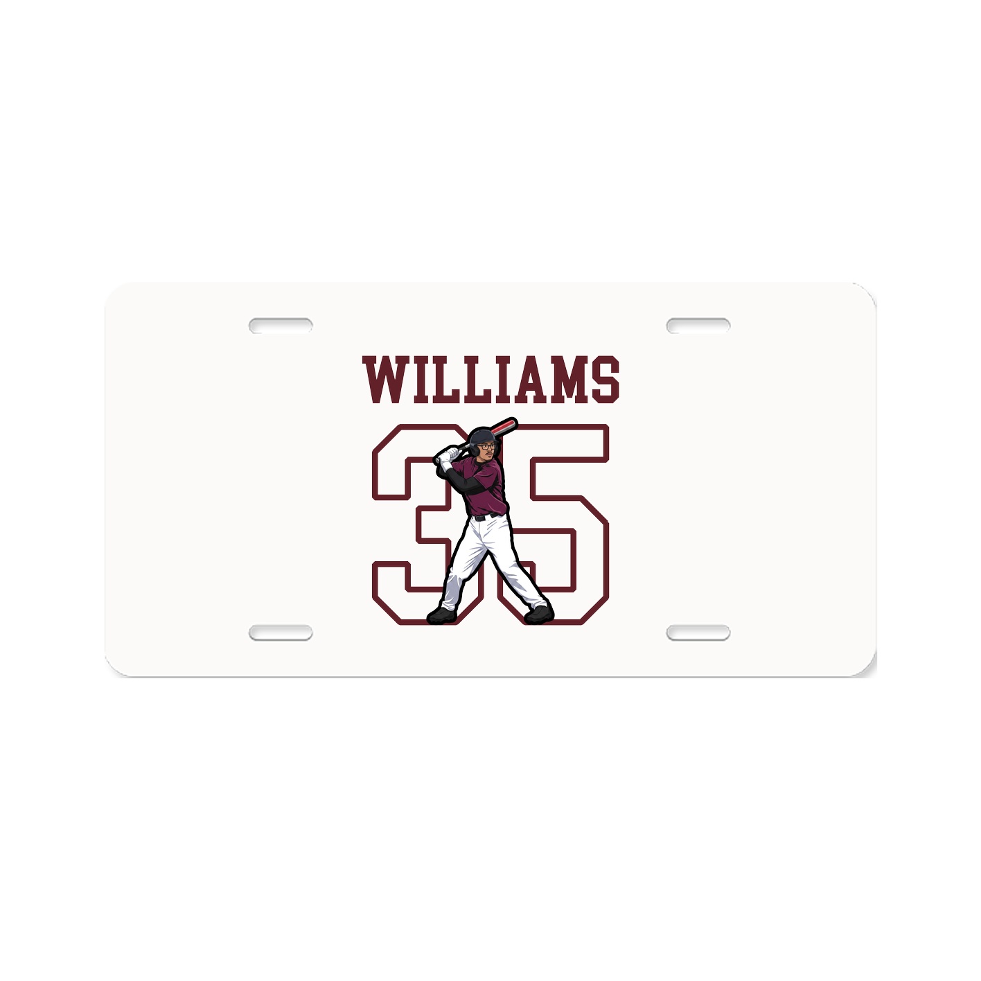License Plate — Shirsey in Classic
