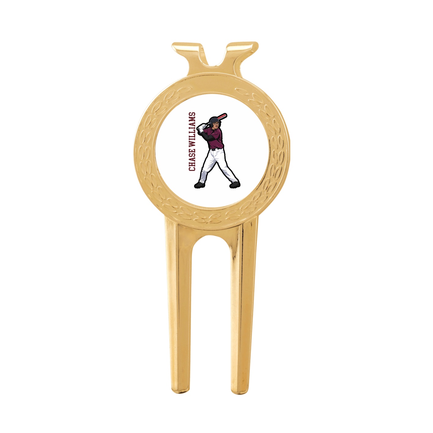 Divot Tool with Ball Marker — Name Vertical in Classic