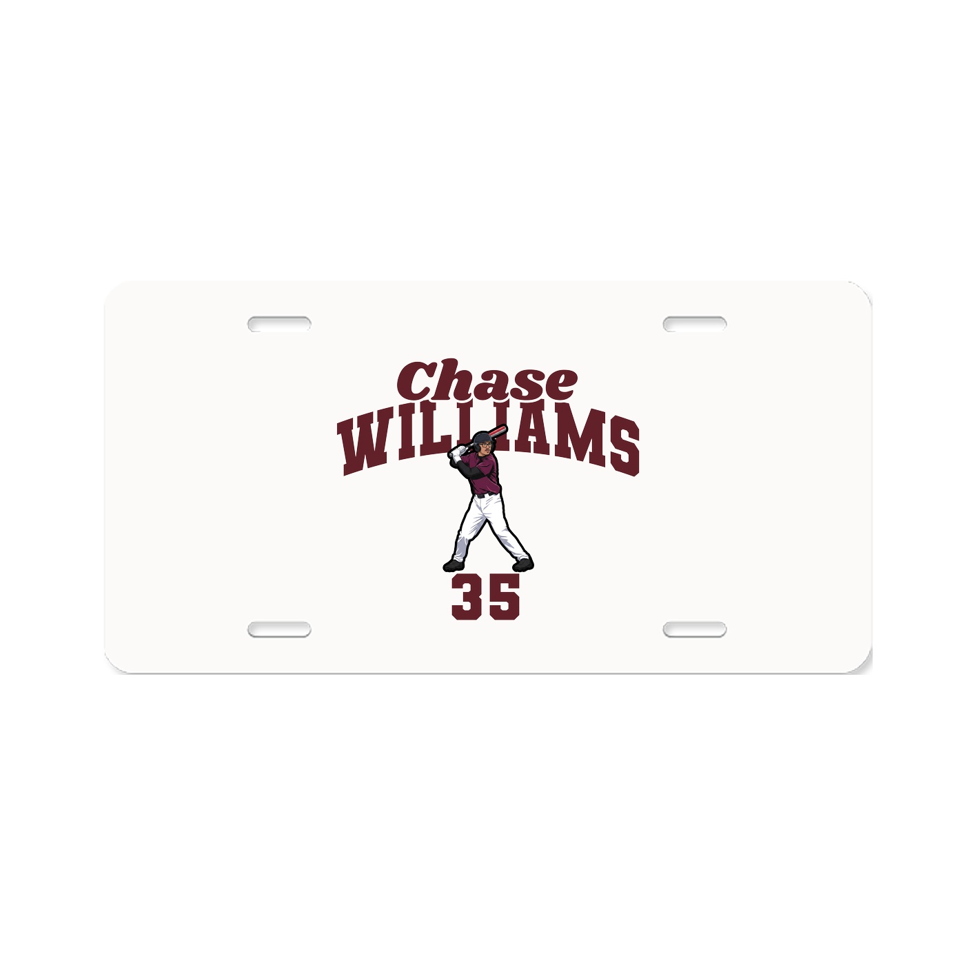 License Plate — Signature Arch in Classic