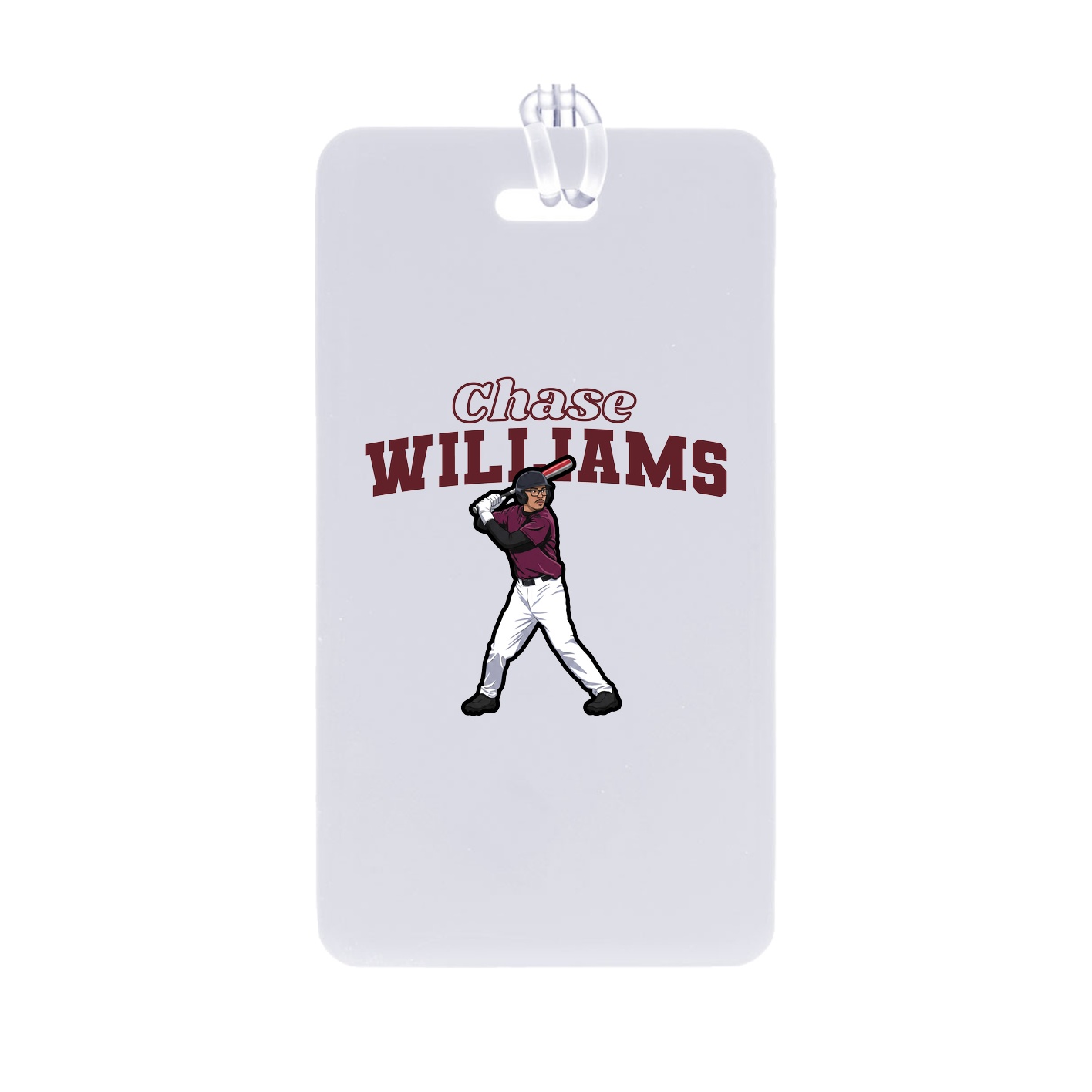 Bag Tag — Name Arch in Classic