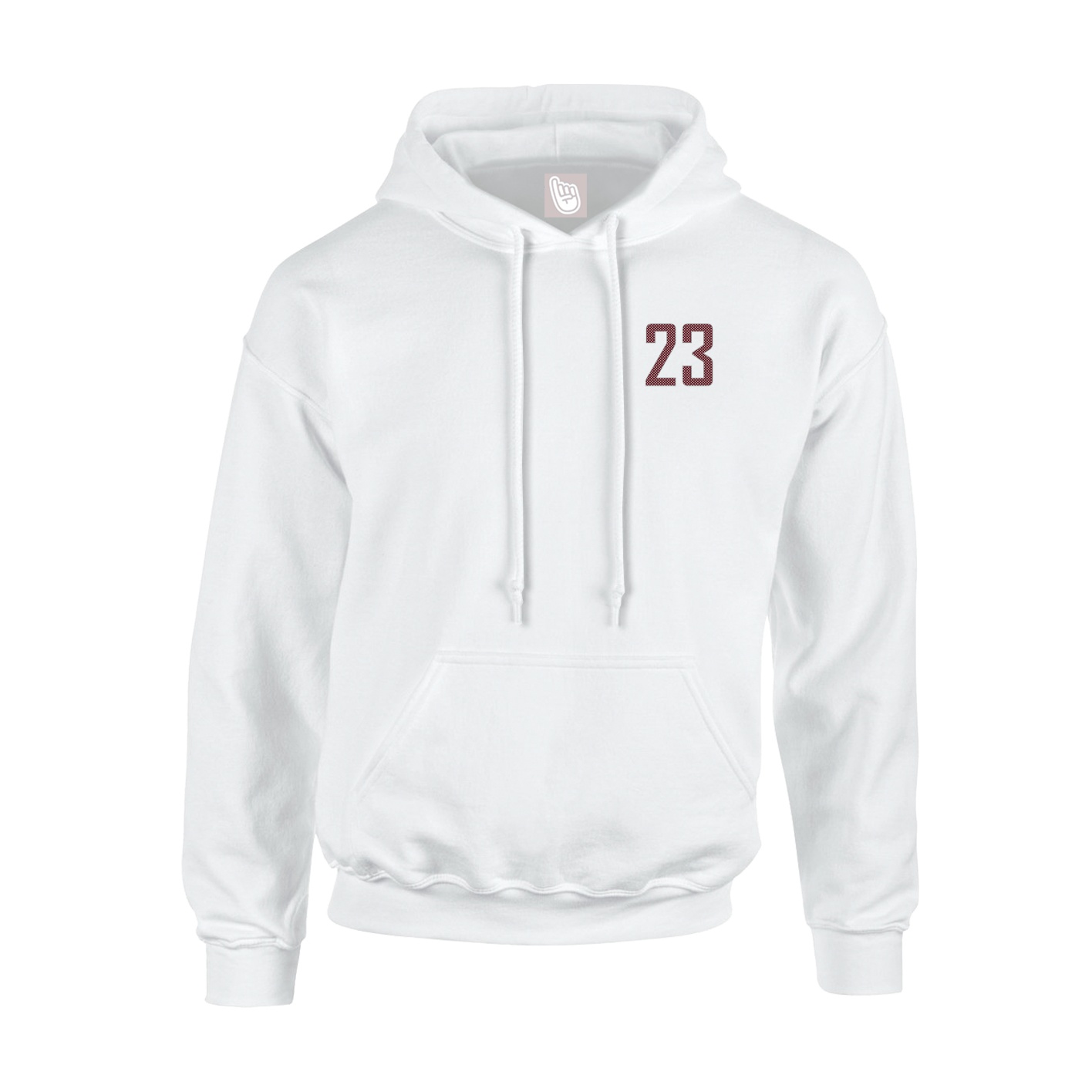 Youth Hoodie — Front Shirsy in White