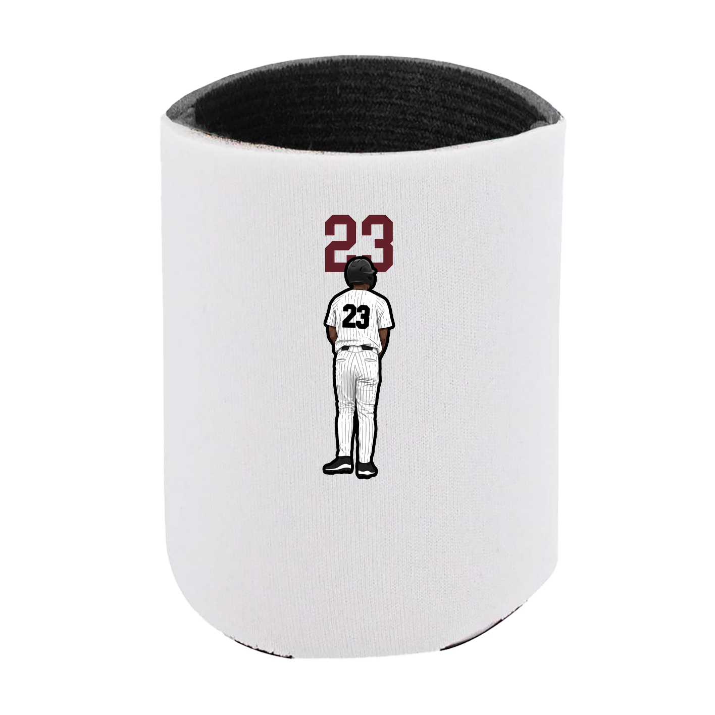 Can Holder — Number Top in White