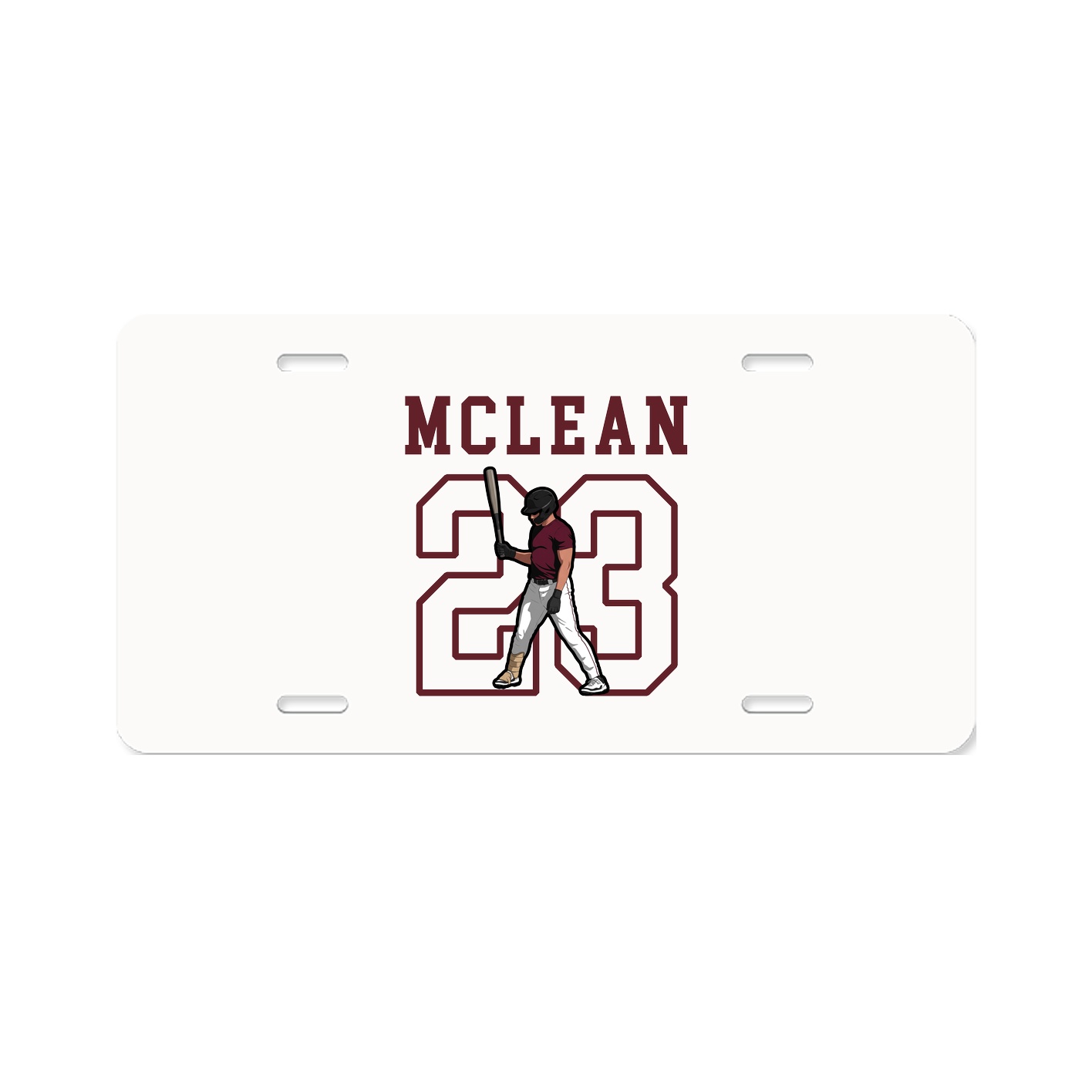 License Plate — Shirsey in Classic