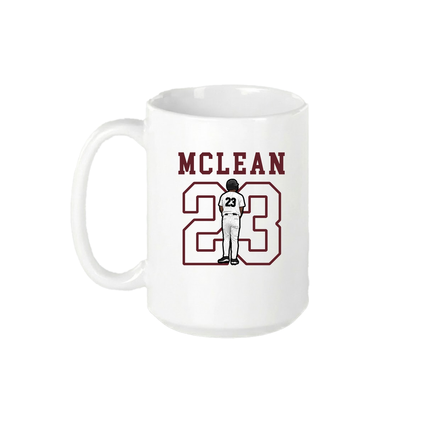 15oz Coffee Mug — Shirsey in White