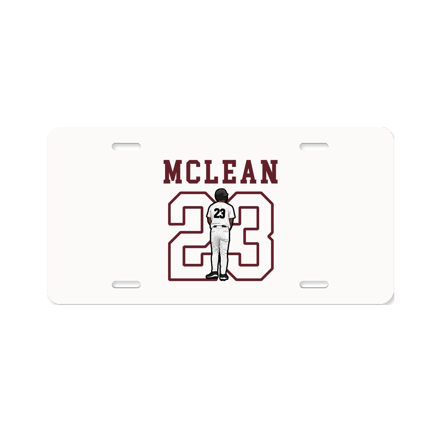 License Plate — Shirsey in Classic