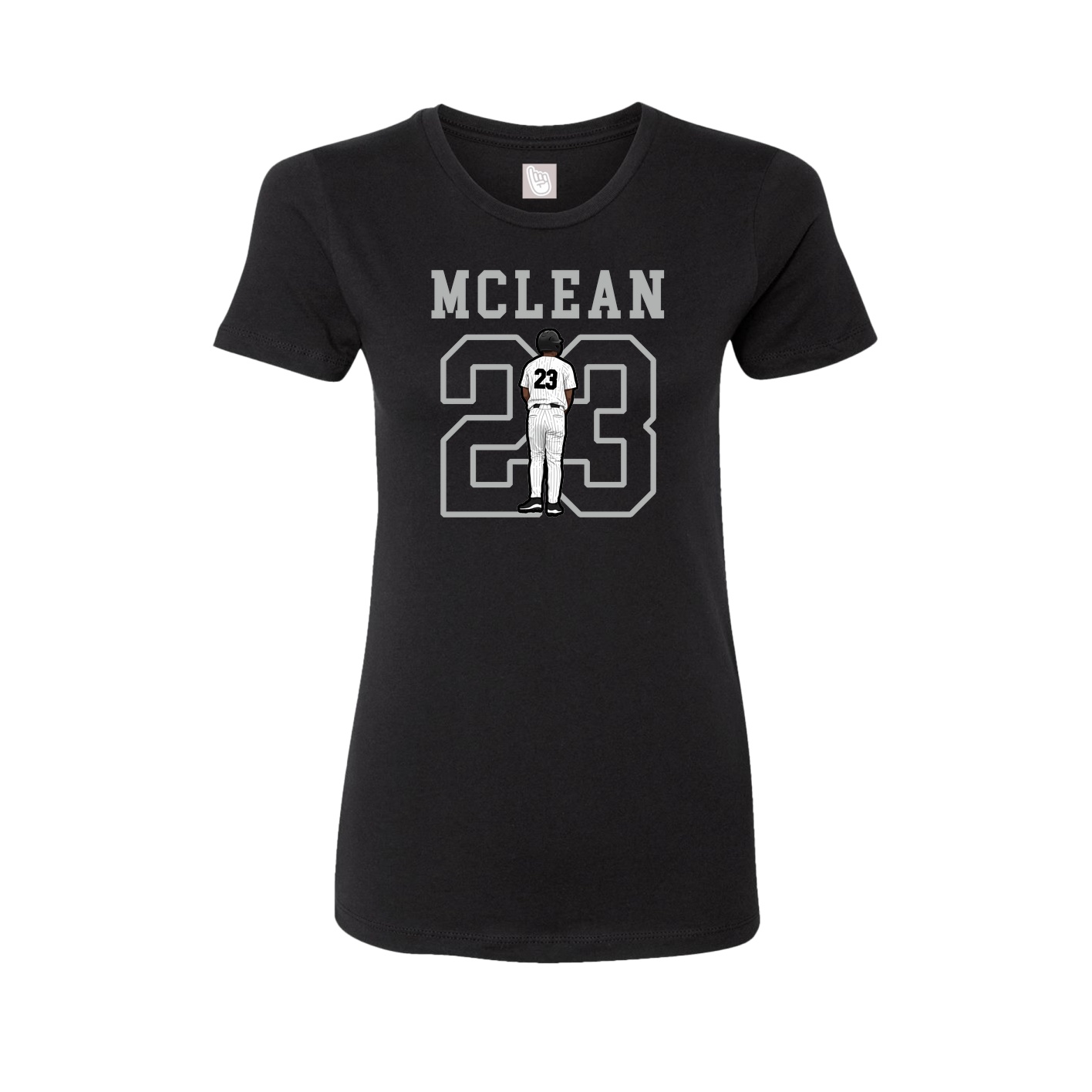 Fitted Women's Tee — Shirsey in Black