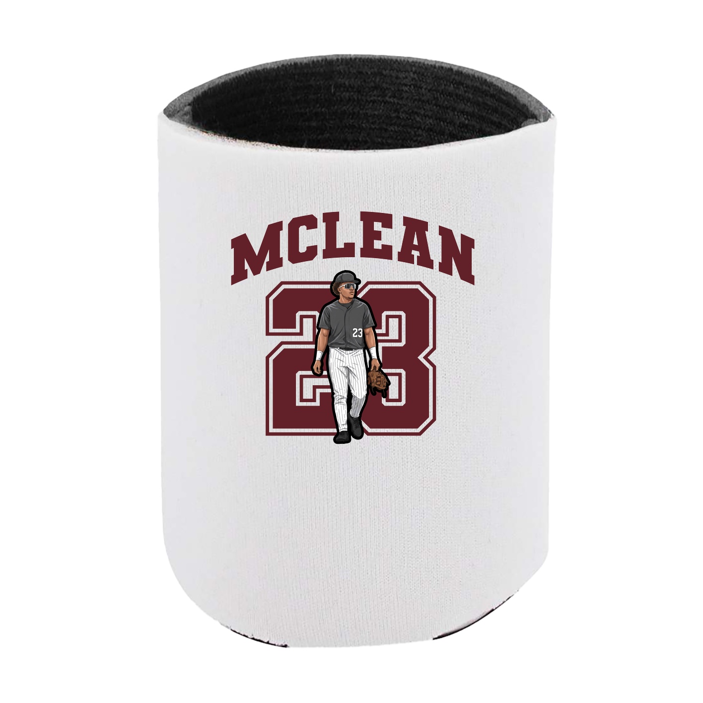 Can Holder — Number in White