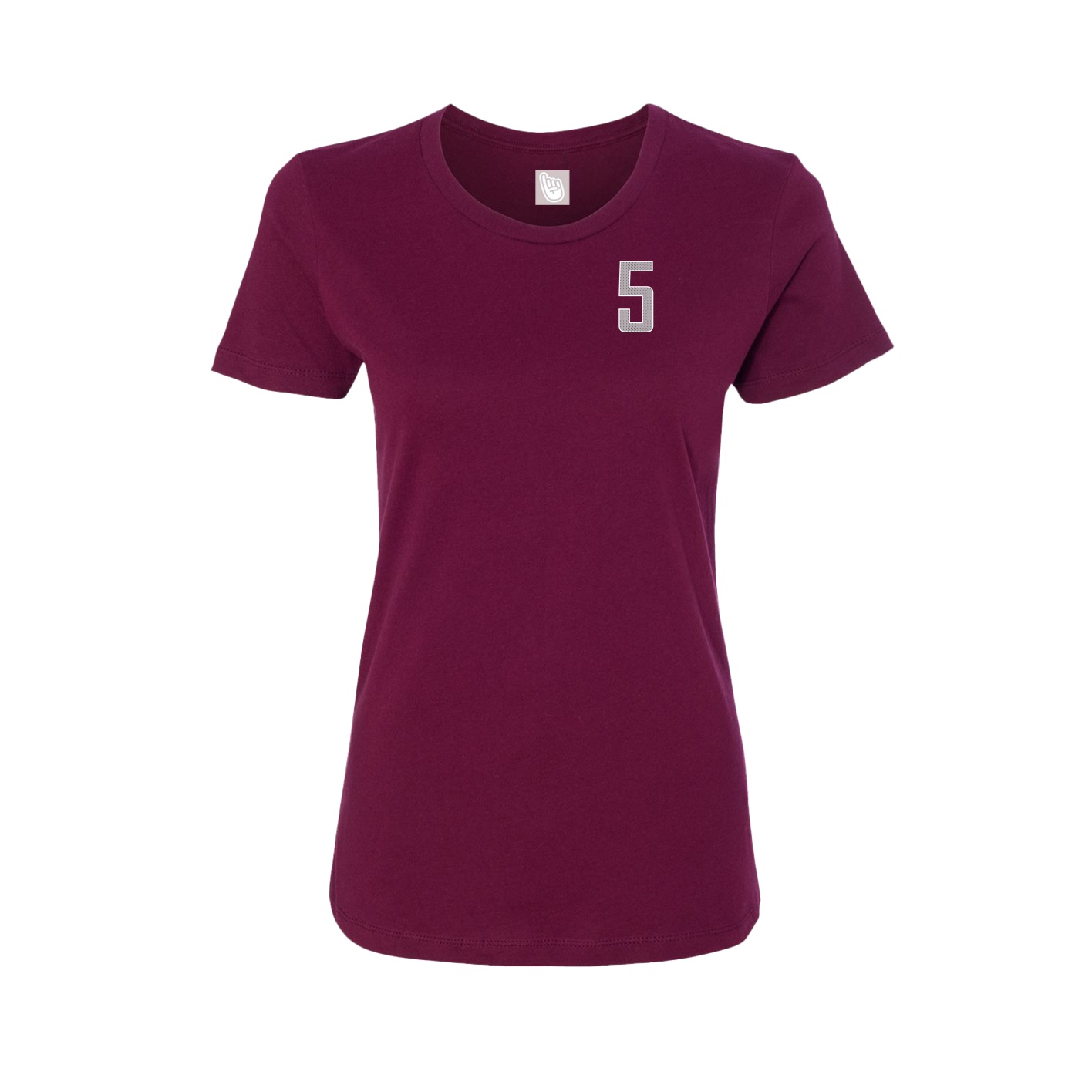 Womens Tee — Front Shirsy in Maroon