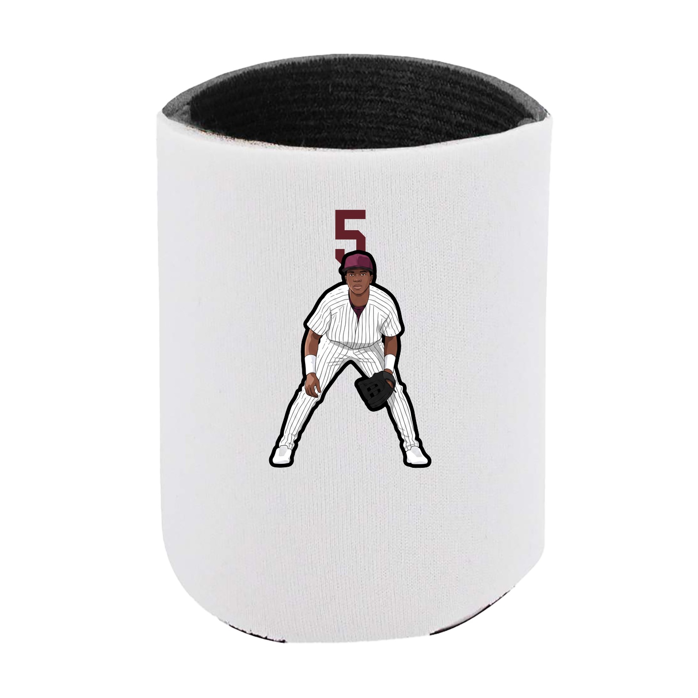 Can Holder — Number Top in White