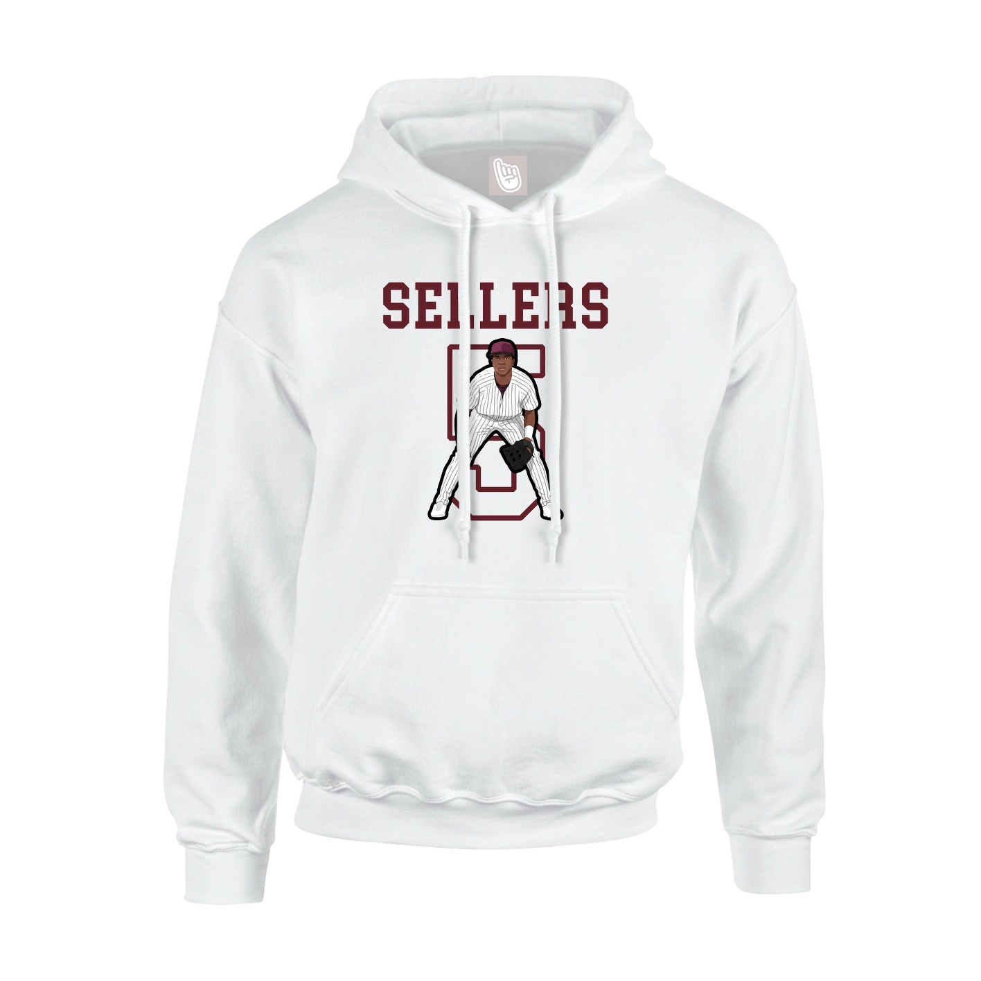 Youth Hoodie — Shirsey in White