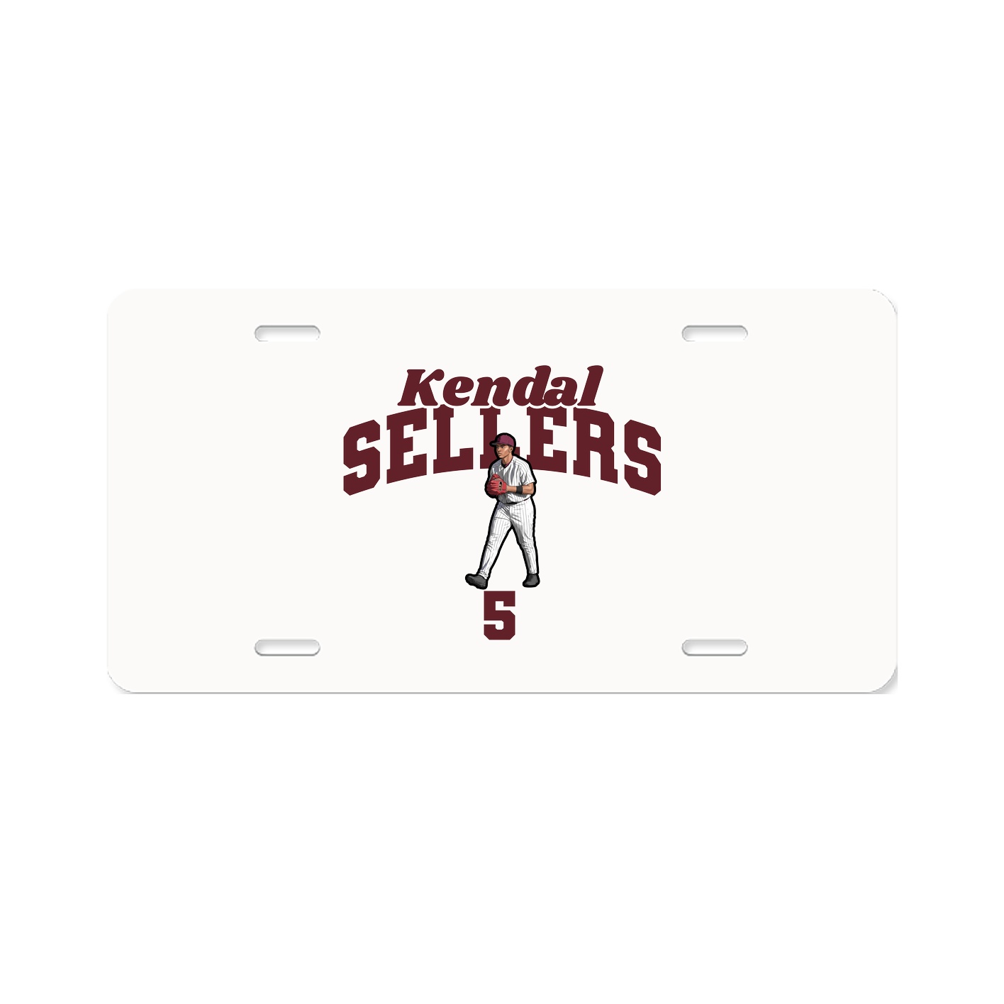 License Plate — Signature Arch in Classic