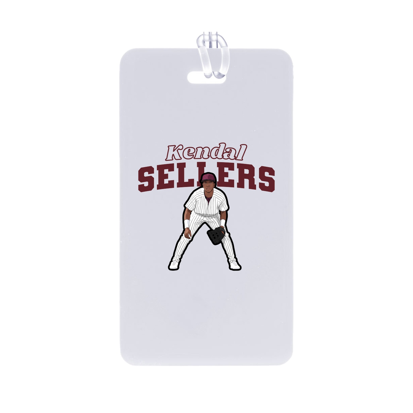 Bag Tag — Name Arch in Classic