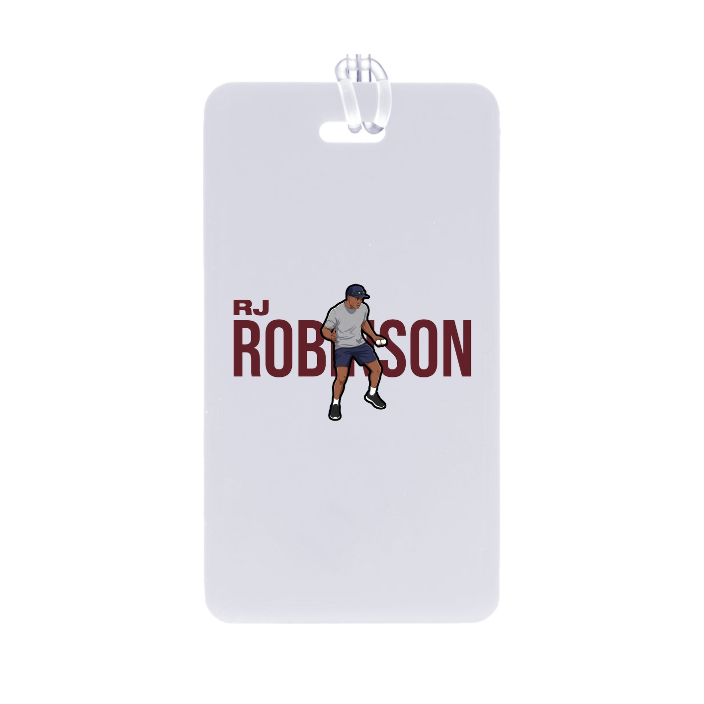 Bag Tag — Player Name in Classic