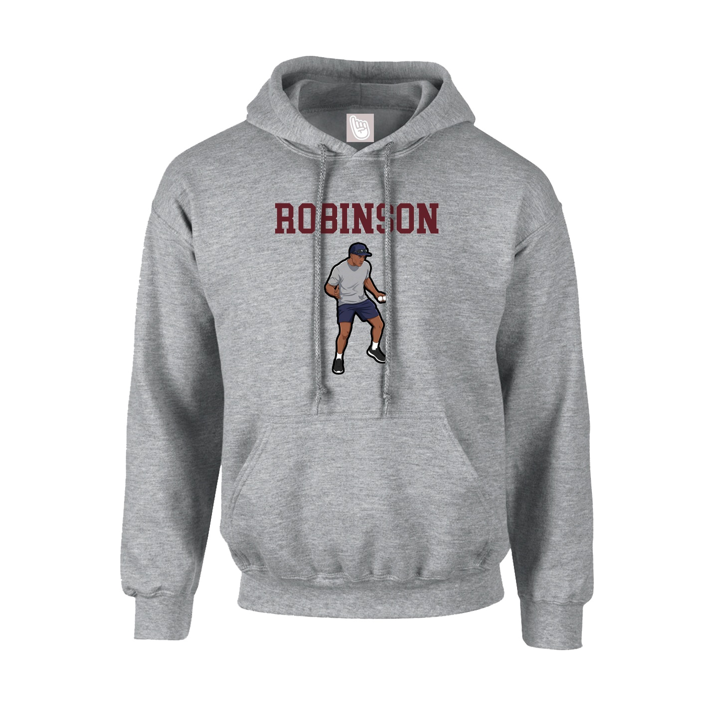 Hoodie — Shirsey in Grey
