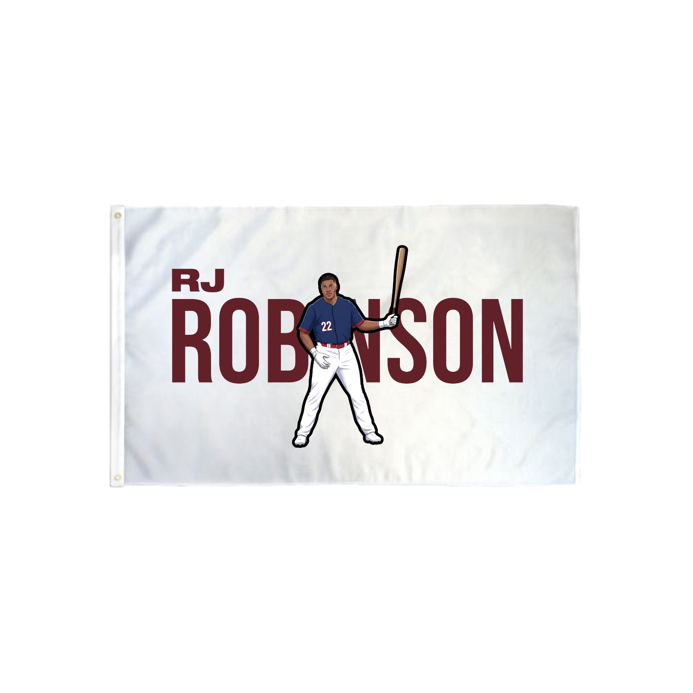 3x5 Flag — Player Name in Classic