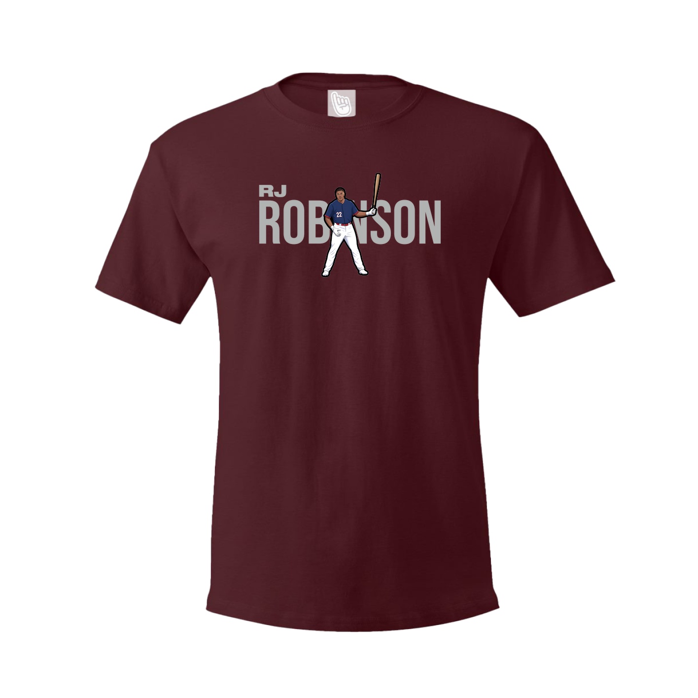 Tee — Player Name in Maroon