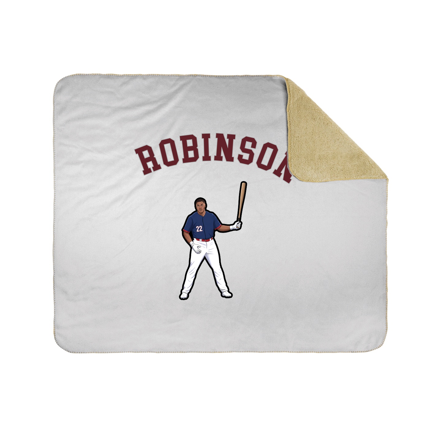 Throw Blanket — Shirsey Arch in White