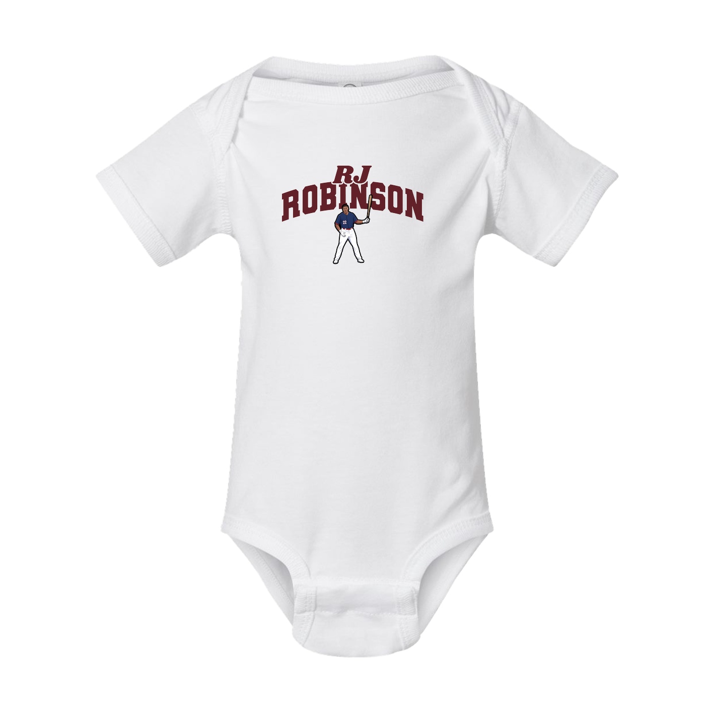Baby Onesie — Signature Arch in White