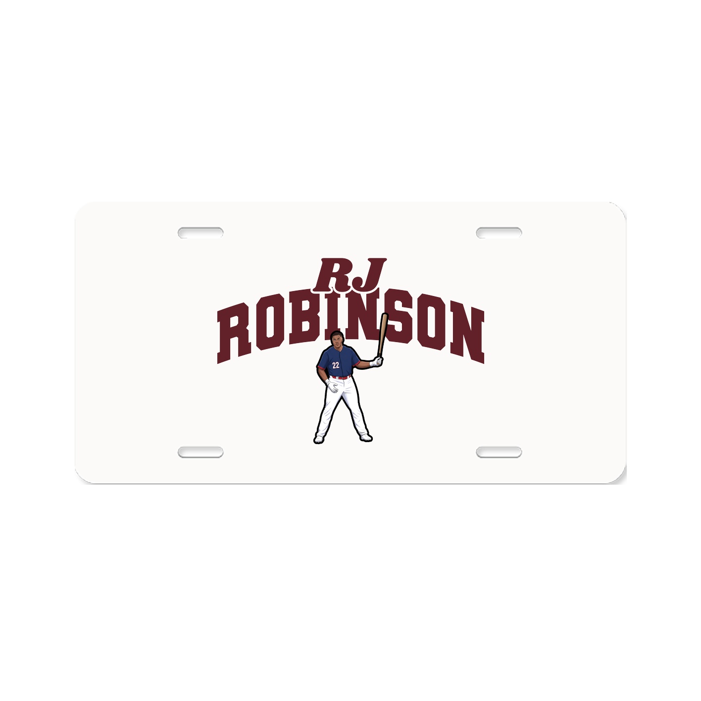 License Plate — Signature Arch in Classic