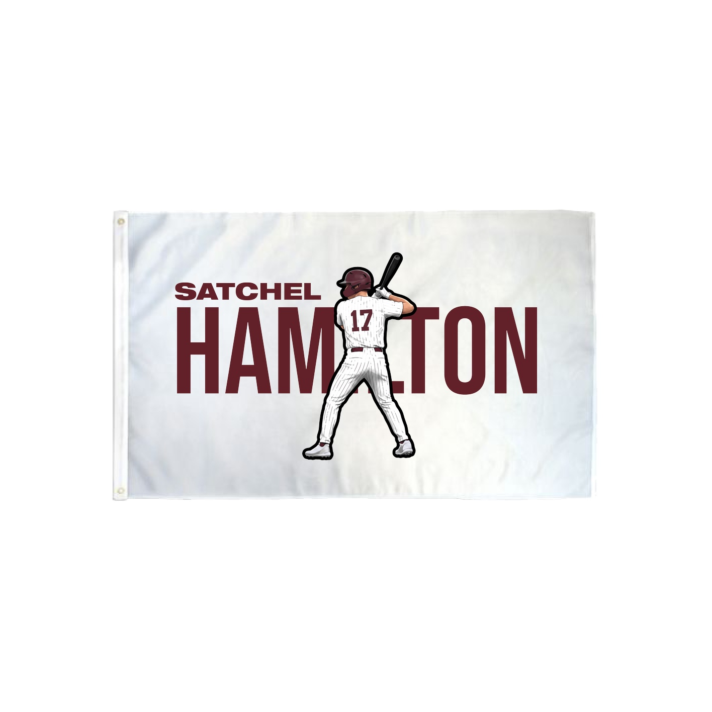 3x5 Flag — Player Name in Classic