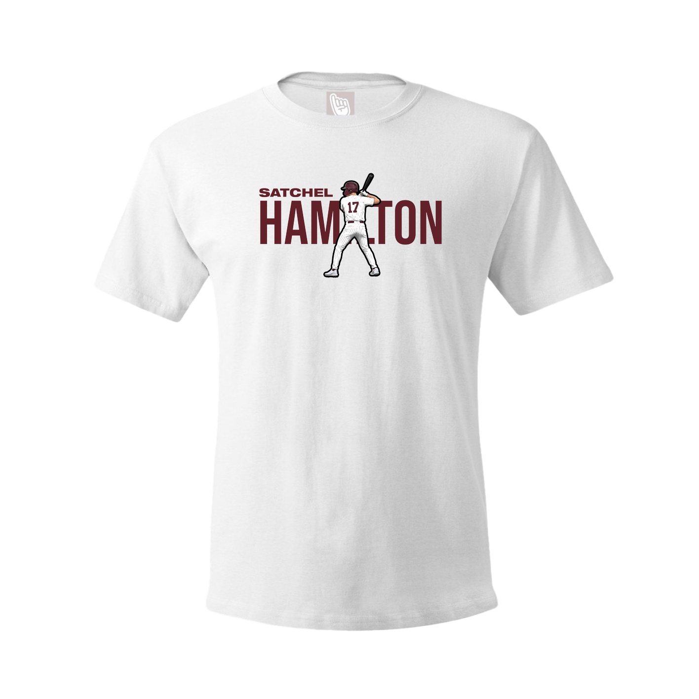 Youth Tee — Player Name in White