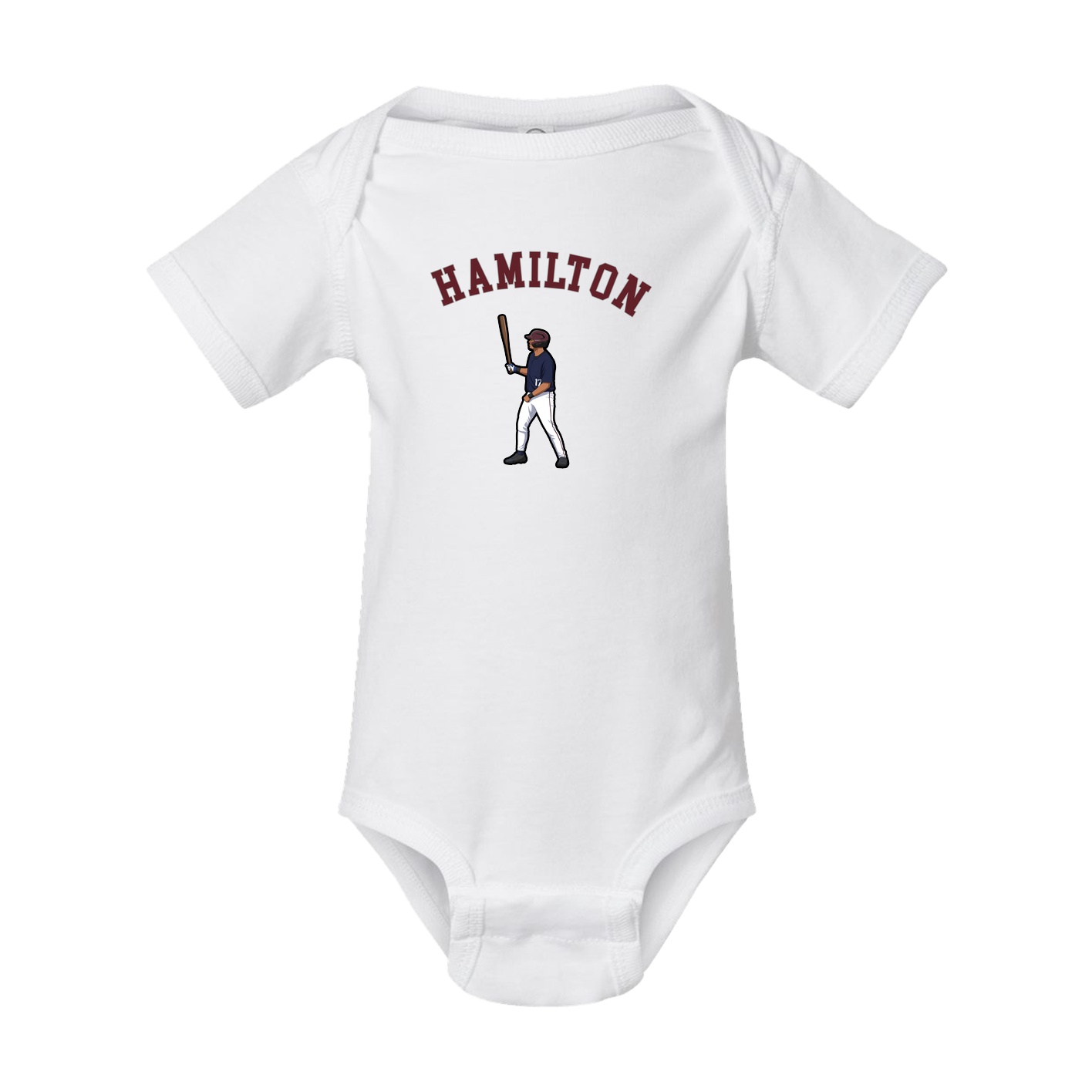 Baby Onesie — Shirsey Arch in White