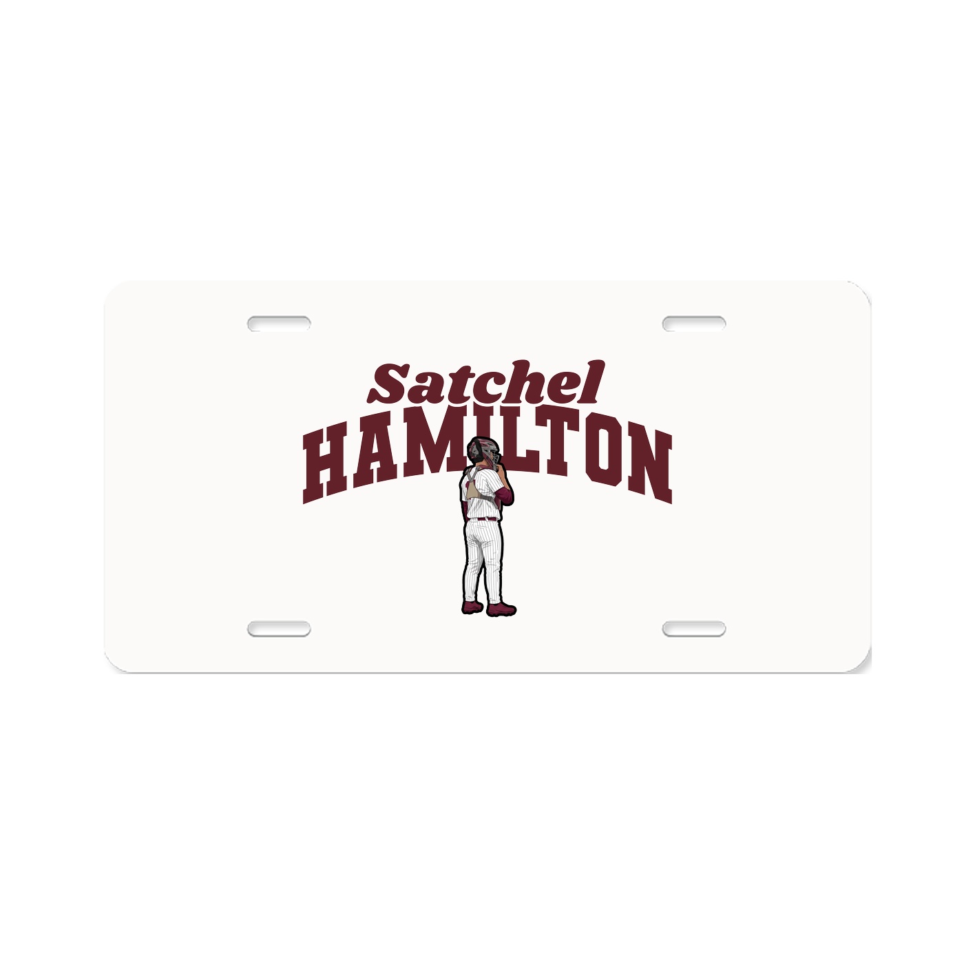 License Plate — Signature Arch in Classic