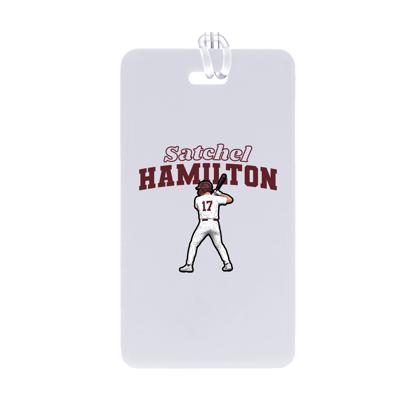 Bag Tag — Name Arch in Classic