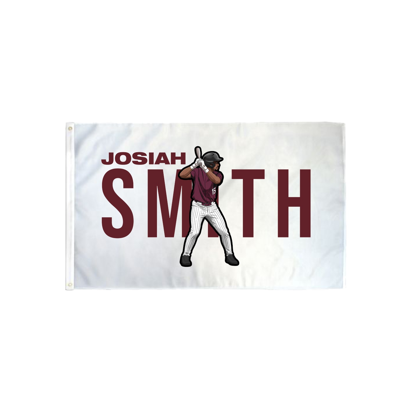 3x5 Flag — Player Name in Classic