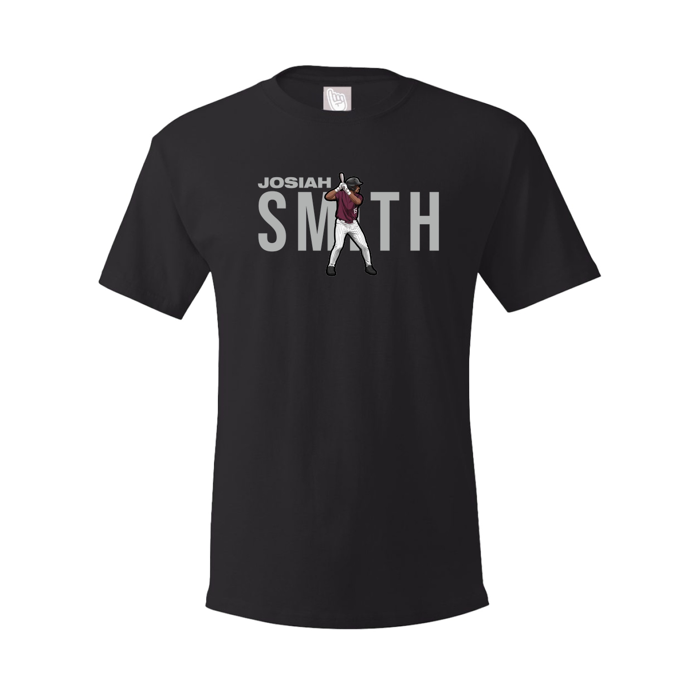 Youth Tee — Player Name in Black
