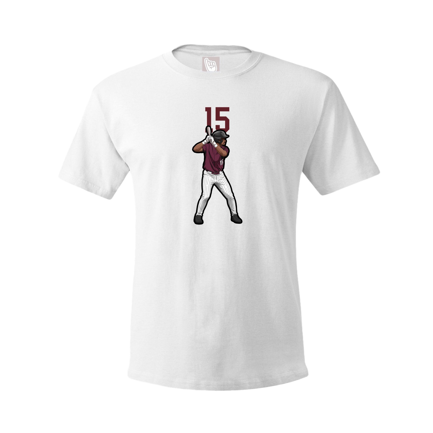 Tee — Number Top in White