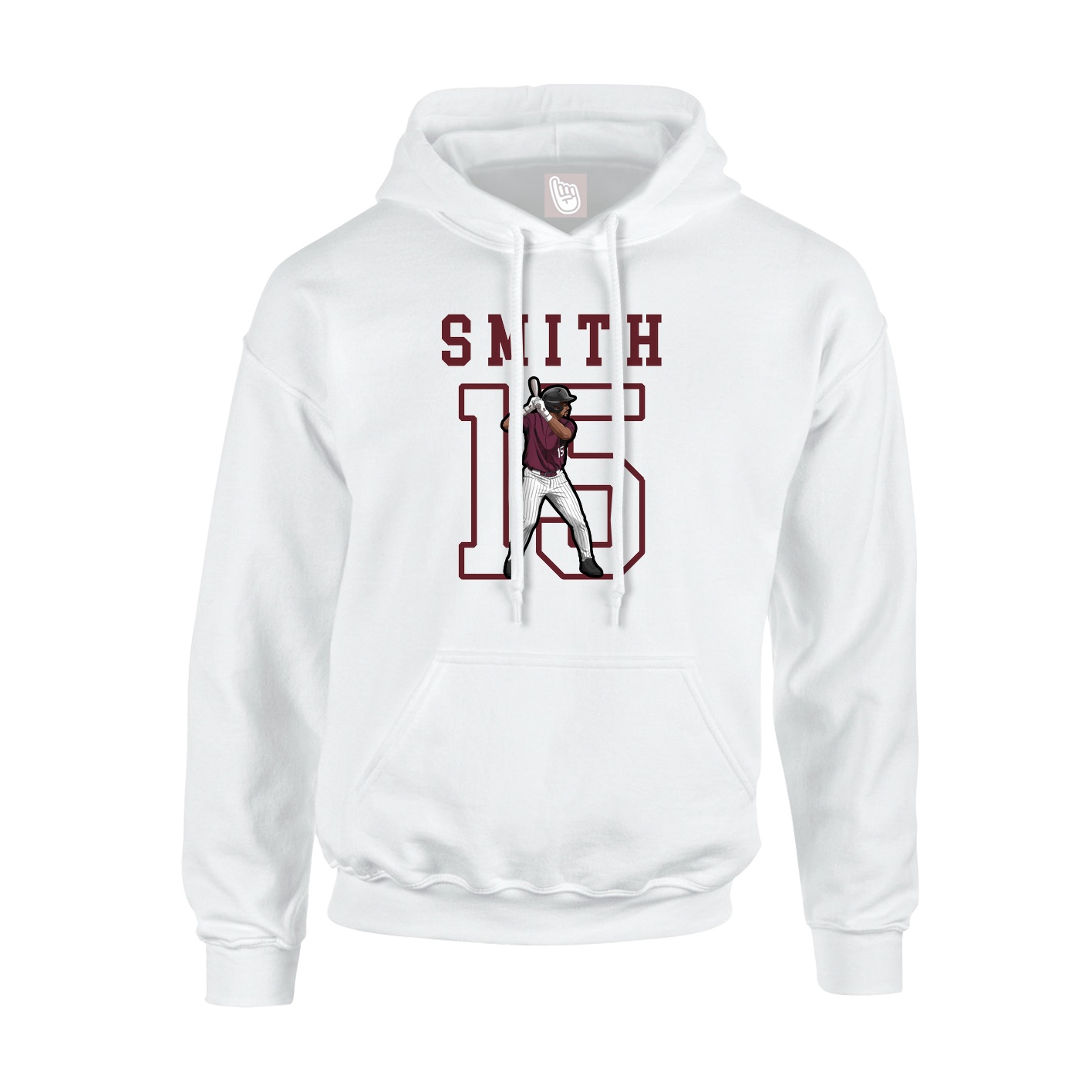 Youth Hoodie — Shirsey in White