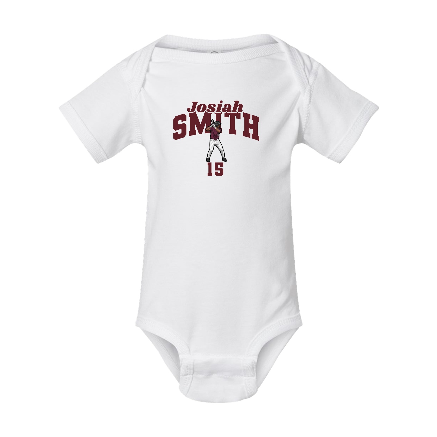 Baby Onesie — Signature Arch in White