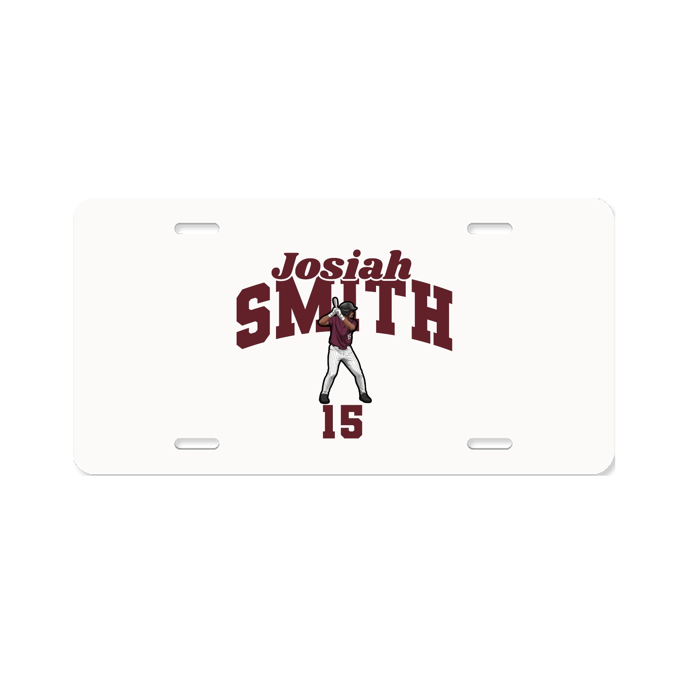 License Plate — Signature Arch in Classic