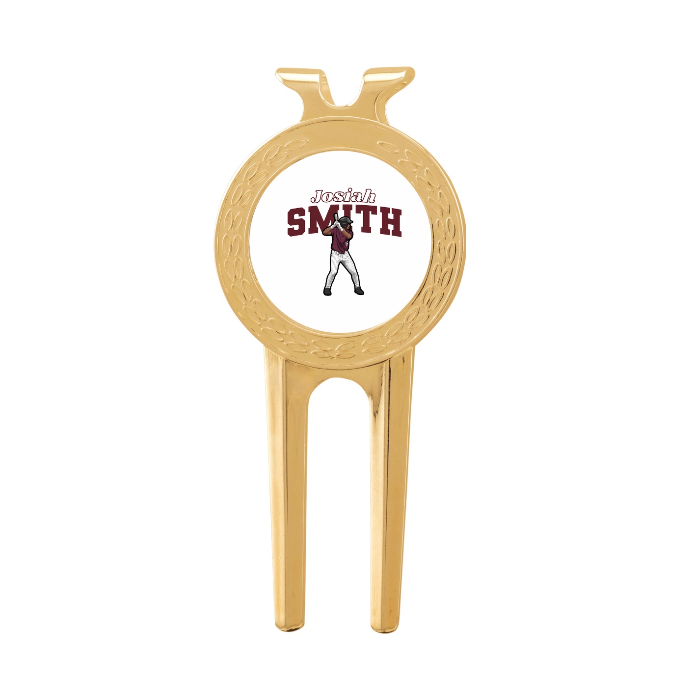 Divot Tool with Ball Marker — Name Arch in Classic