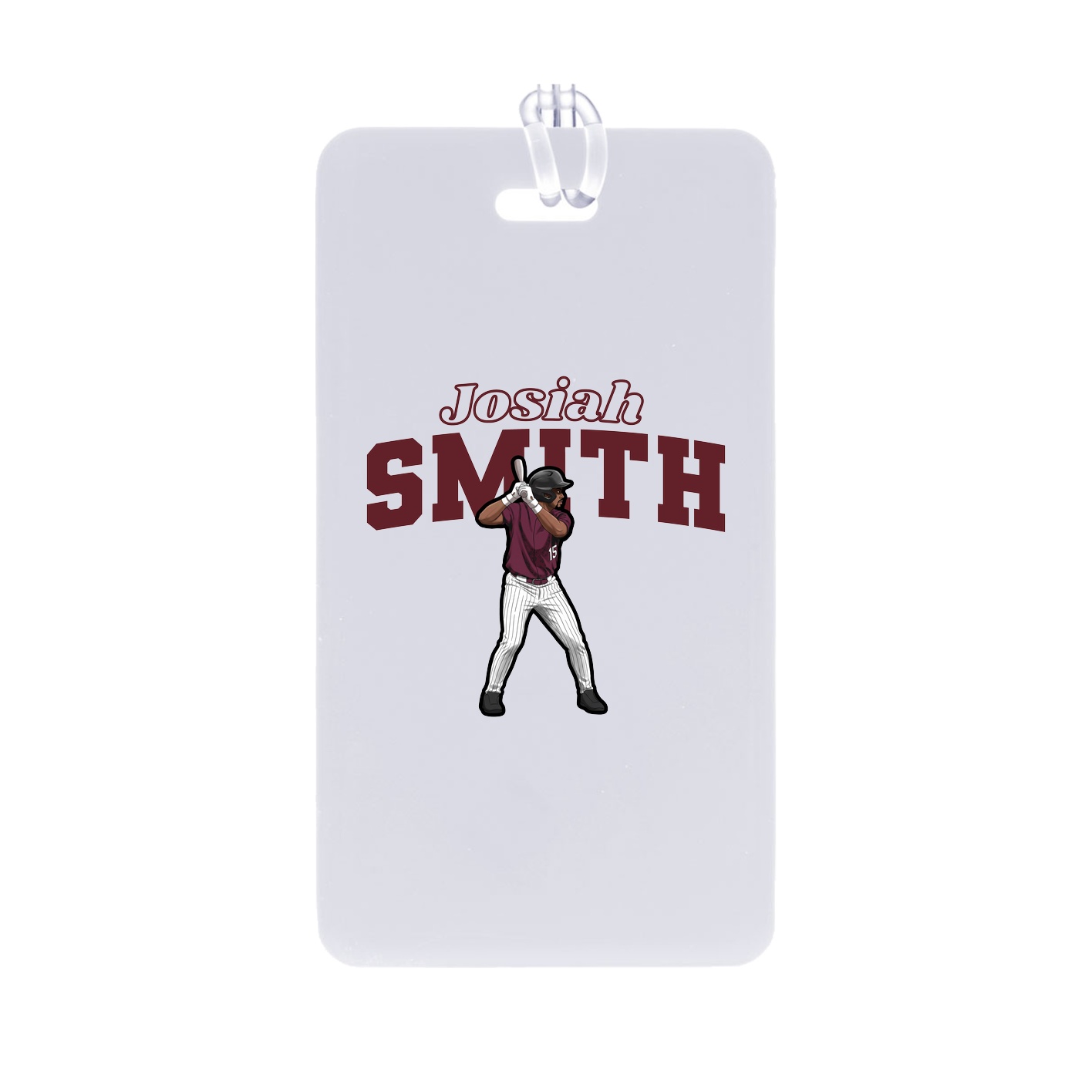 Bag Tag — Name Arch in Classic