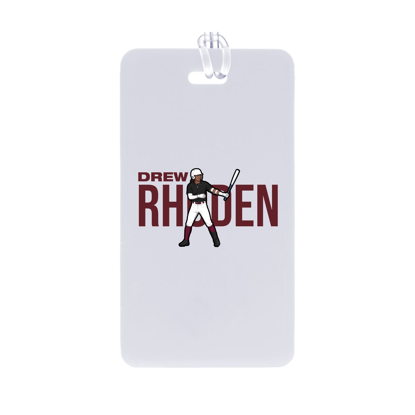 Bag Tag — Player Name in Classic